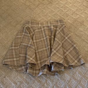 Brownish mini skirt